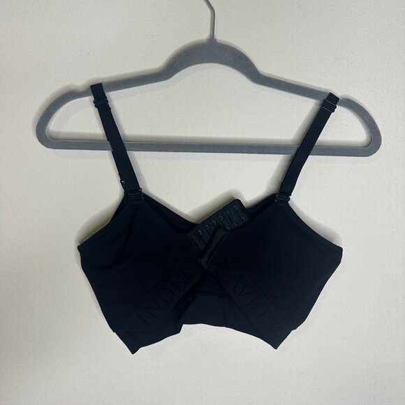 Kindred Bravely Sublime Hands Free Pumping & Nursing Bra M Black Stretch - Picture 3 of 4